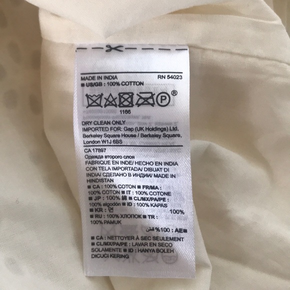 NWT Banana Republic Petite cotton dress w/belt - Picture 6 of 9